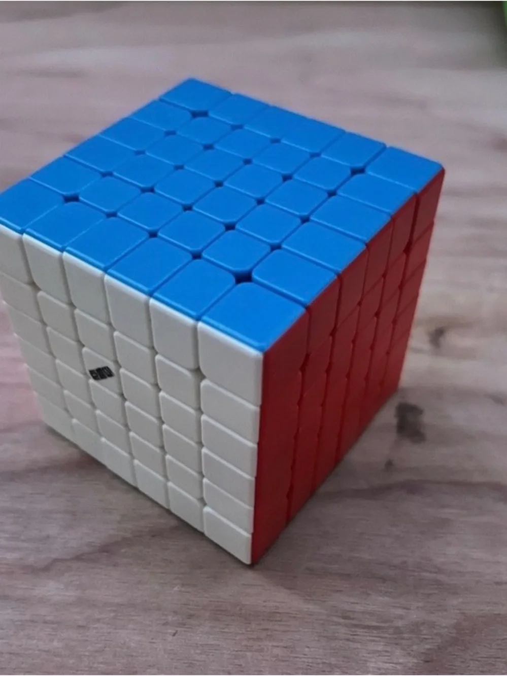 Educational Kids Puzzle Cube Set - Yellow & Blue